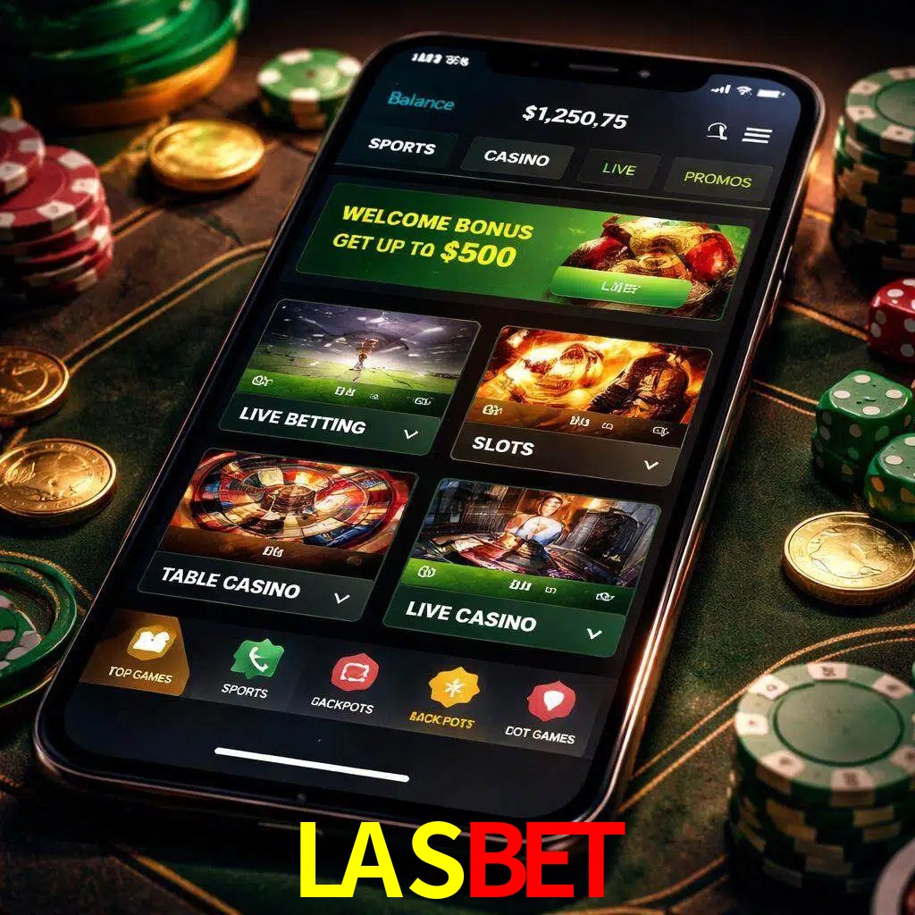 Diseño de juegos móviles LASBET para usuarios en México
