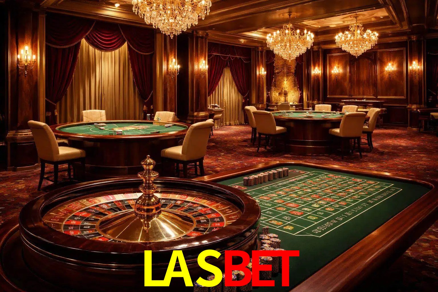 Una escena premium de mesa de casino en vivo con cartas, elementos de ruleta y un ambiente pulido de estudio de transmisión.